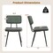 Set of 2 Dining Chairs with Padded Backrest and Seat Comfortable and Stylish Seating